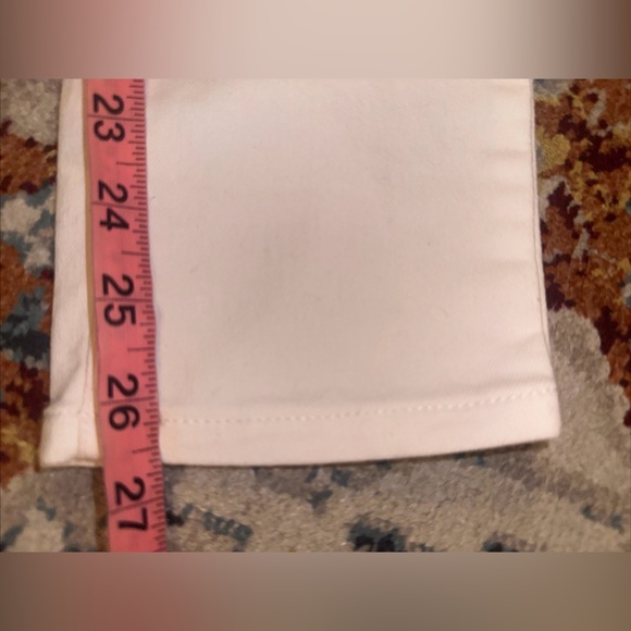 NWT Old Navy Jeans Womens Sz 4 White Super Skinny High Rise Denim Stretch - Picture 5 of 11